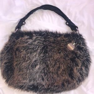 Jenifer Lopez Faux Fur Bag